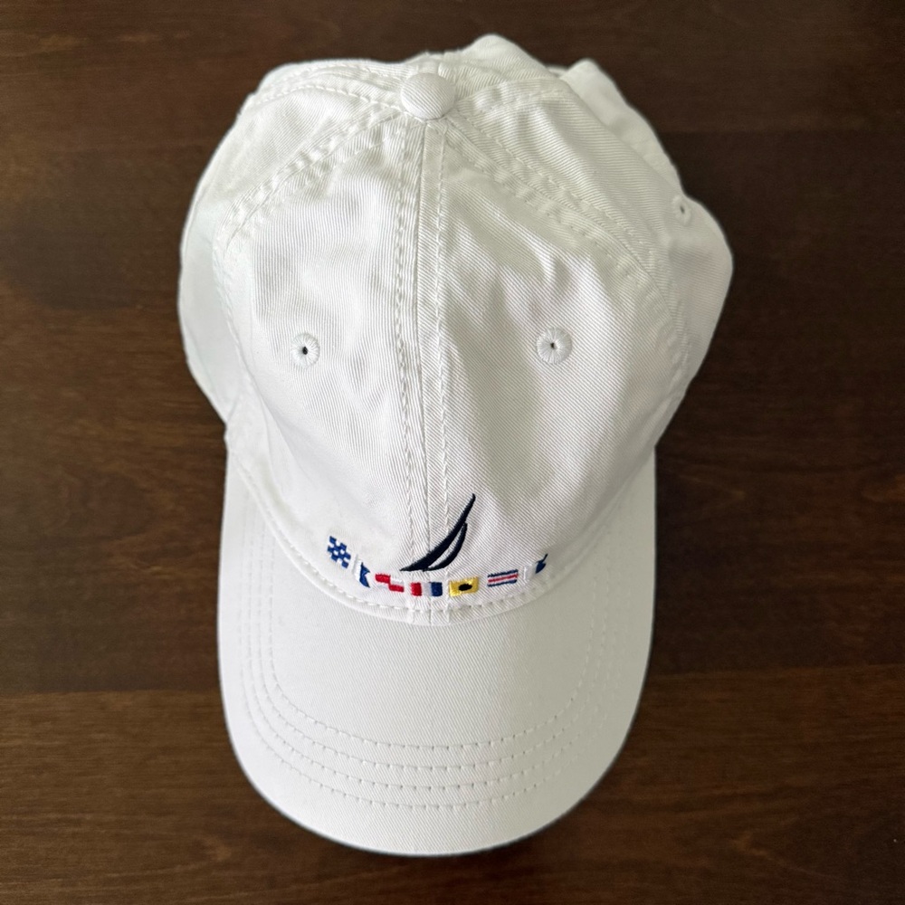 Nautica white cap